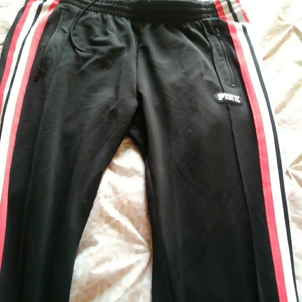 NWT PINK Track Pants